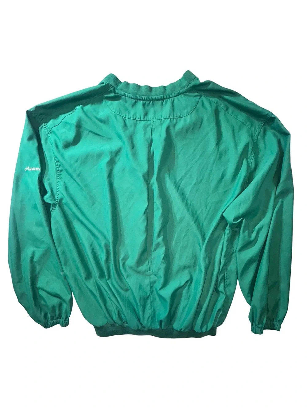 Masters Collection Golf Windshirt Men’s XXL Green V-Neck Pullover Augusta